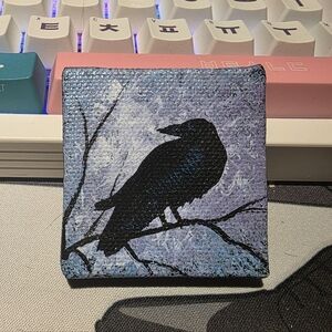 Raven Art 5cm By 5cm